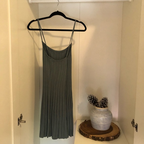 Muted turquoise knit dress from Abercrombie & Fitch (size L) - Picture 2 of 3